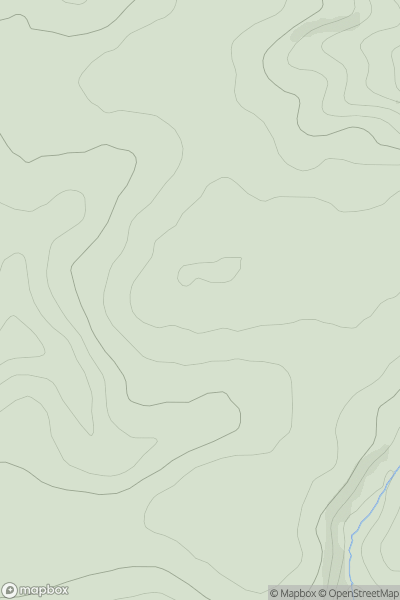 Thumbnail image for Coombe Hill [South West England] [SX787484] showing contour plot for surrounding peak